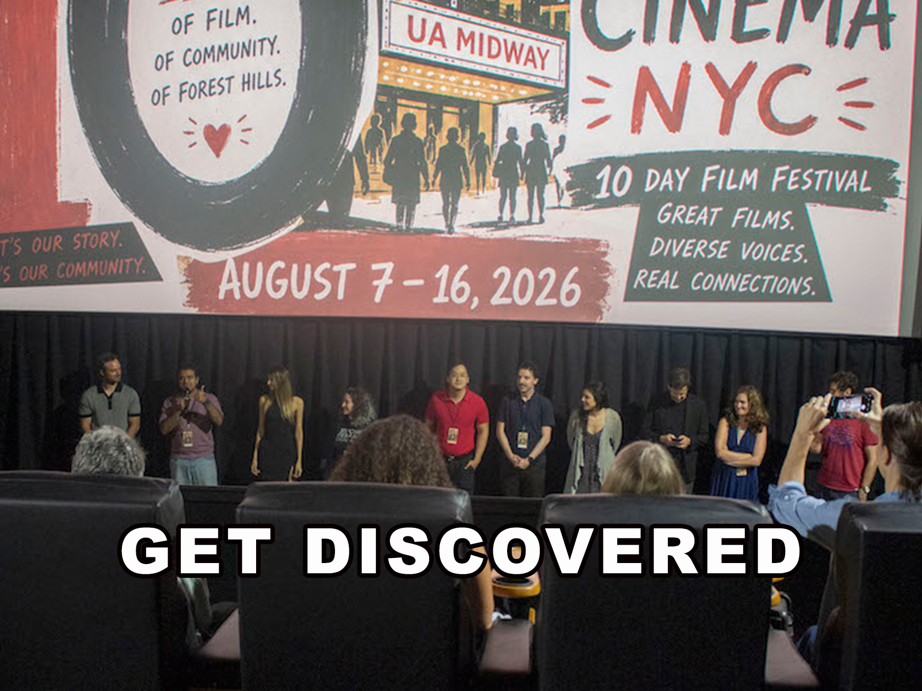 Get Discovered Banner