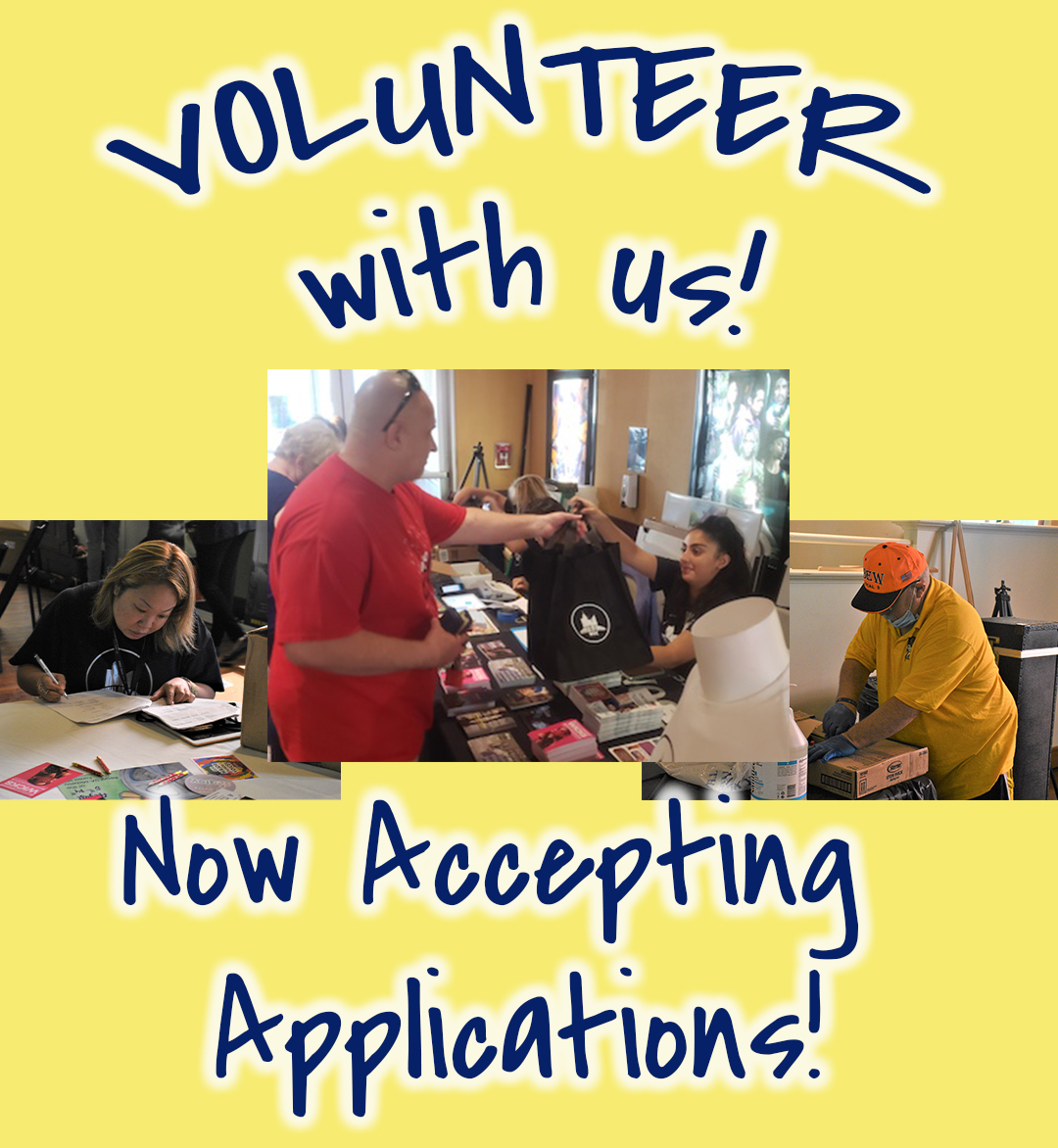 Volunteer with us! Image