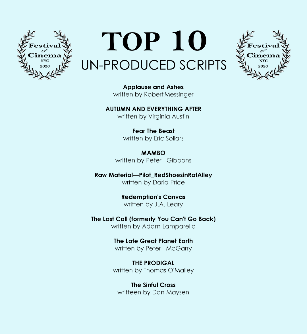 Top 10 Scripts for 2026